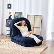 Foldable Floor Sofa Bed – Adjustable Lounge Chair for Adults, Kids &amp; Pets