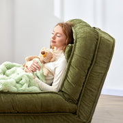 Foldable Floor Sofa Bed – Adjustable Lounge Chair for Adults, Kids &amp; Pets