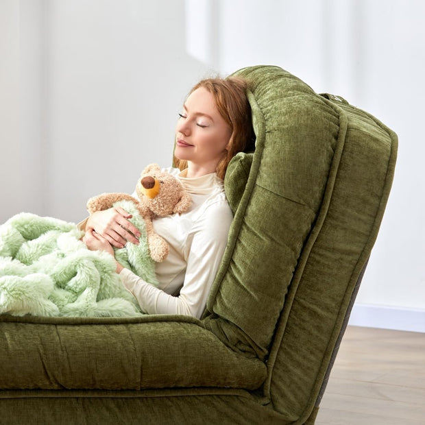 Foldable Floor Sofa Bed – Adjustable Lounge Chair for Adults, Kids &amp; Pets