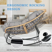 Modern Wicker Egg Rocking Chair Your New Favorite Spot to Relax