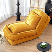 Foldable Floor Sofa Bed – Adjustable Lounge Chair for Adults, Kids &amp; Pets