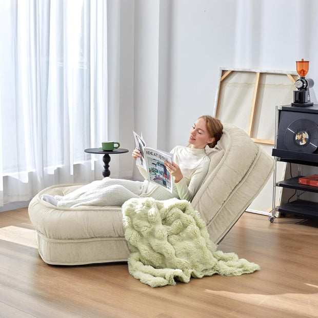 Foldable Floor Sofa Bed – Adjustable Lounge Chair for Adults, Kids &amp; Pets